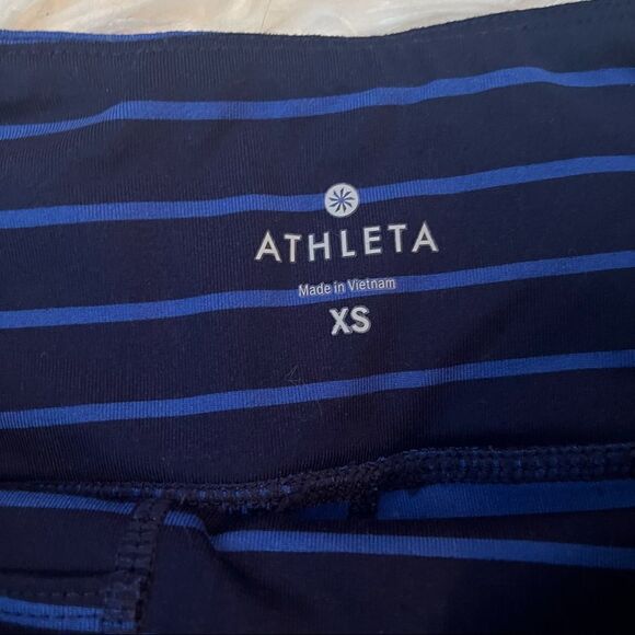 Athleta Chaturanga Admiral Stripe 7/8 Legging - Picture 10 of 10